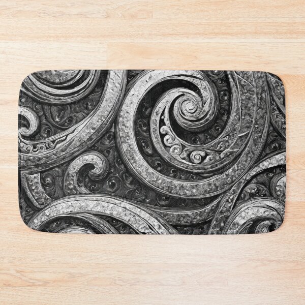 Item preview, New Zealand Māori Paua Pattern Koru Design 574 designed and sold by GrinGalore.