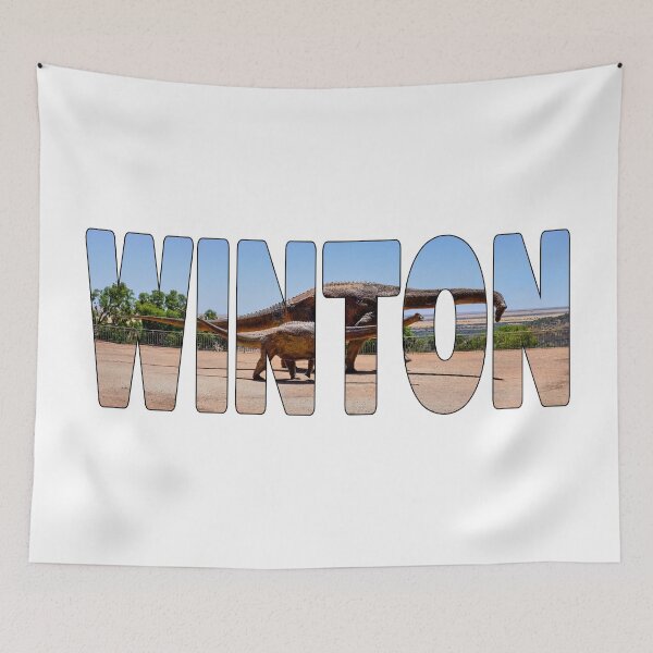 Item preview, WINTON - Dinosaur Trail Outback West Queensland Australia designed and sold by Adam Gormley.