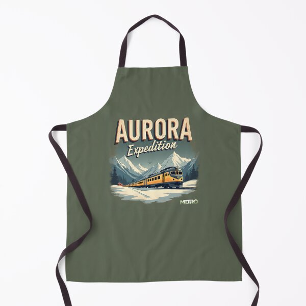 Item preview, Aurora Expedition Art - Metro Gamer Inspired Train Design designed and sold by SlightlyUnreal.