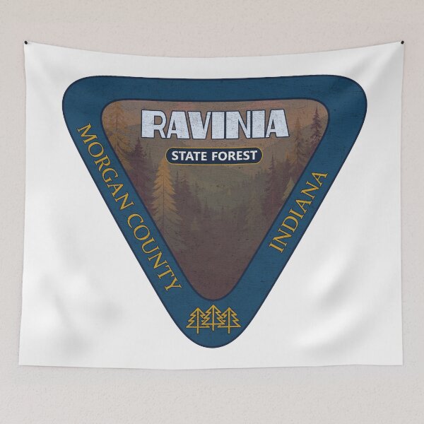 Item preview, Ravinia State Forest, Morgan County, Indiana, Forest Design designed and sold by Wanderful-roads.