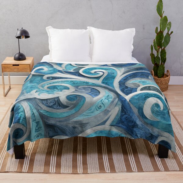 Item preview, New Zealand Māori Paua Pattern Koru Design 575 designed and sold by GrinGalore.
