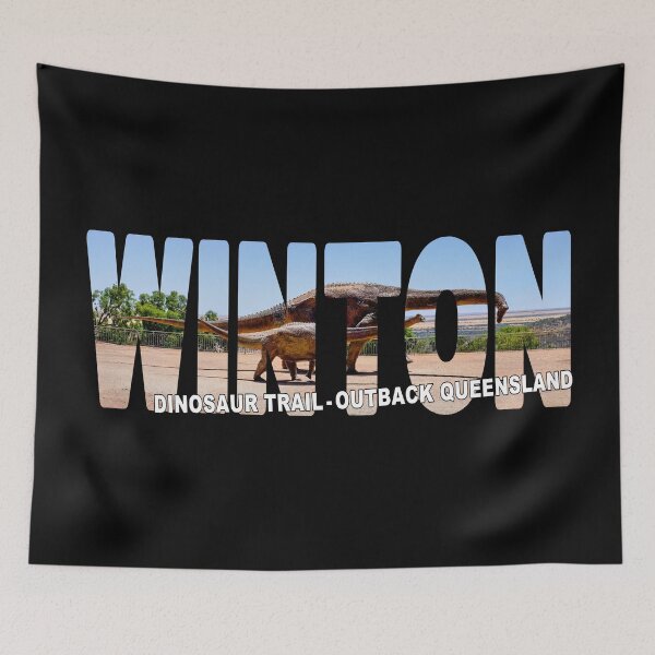 Item preview, WINTON Dinosaur Trail Outback Queensland - Australia Museum designed and sold by Adam Gormley.