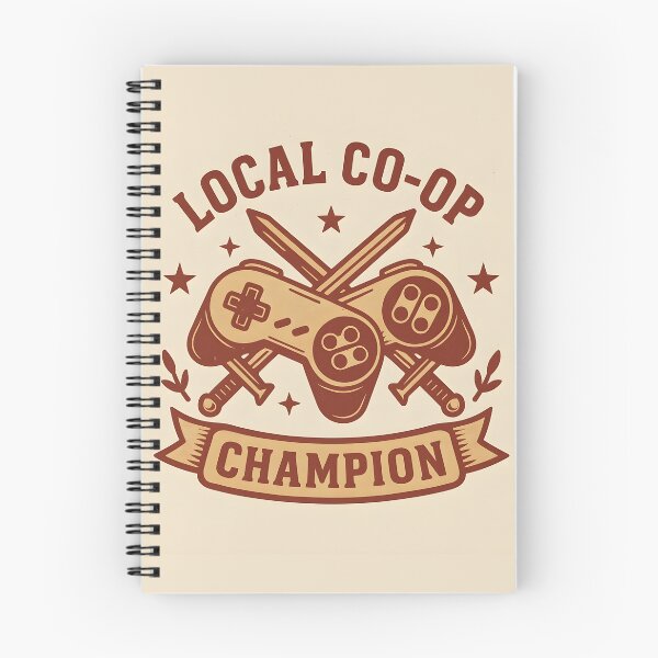 Item preview, Local Co-Op Champion – Vintage Controller Crest designed and sold by VoidBloom Studio.