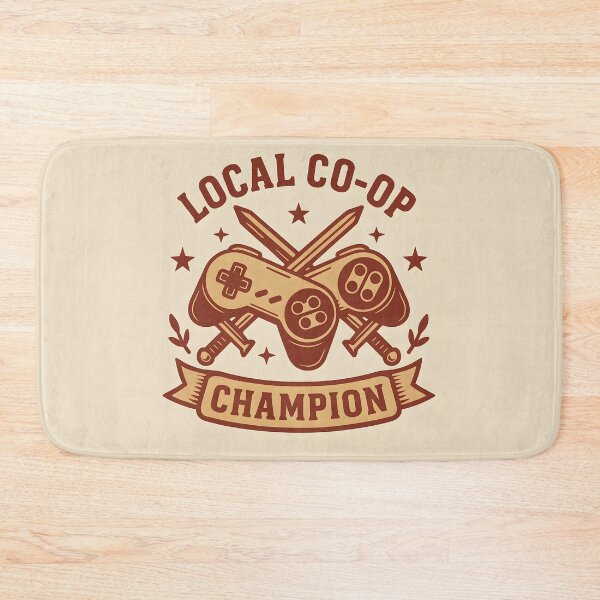 Item preview, Local Co-Op Champion – Vintage Controller Crest designed and sold by VoidBloom Studio.