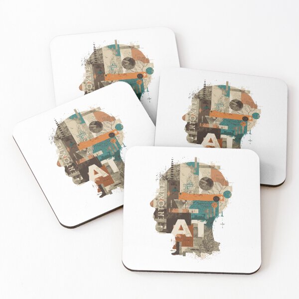 Item preview, Creative mind conceptual artwork with vintage elements and textures for artistic design projects designed and sold by DigitalGraphic1.