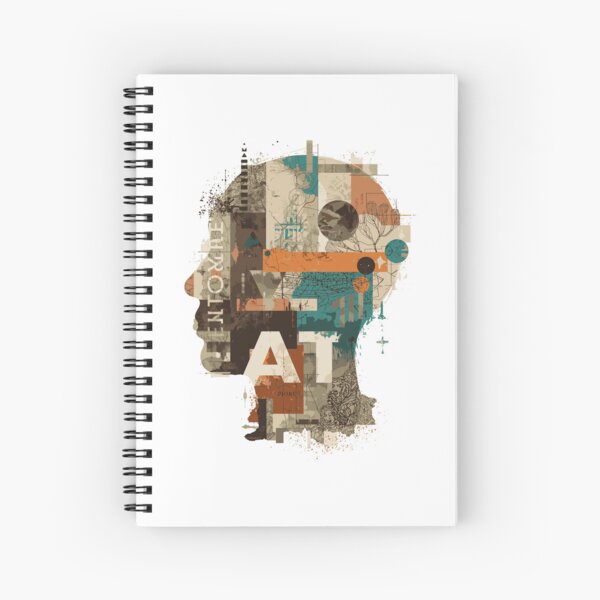Item preview, Creative mind conceptual artwork with vintage elements and textures for artistic design projects designed and sold by DigitalGraphic1.