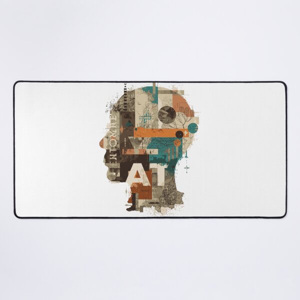 Item preview, Creative mind conceptual artwork with vintage elements and textures for artistic design projects designed and sold by DigitalGraphic1.
