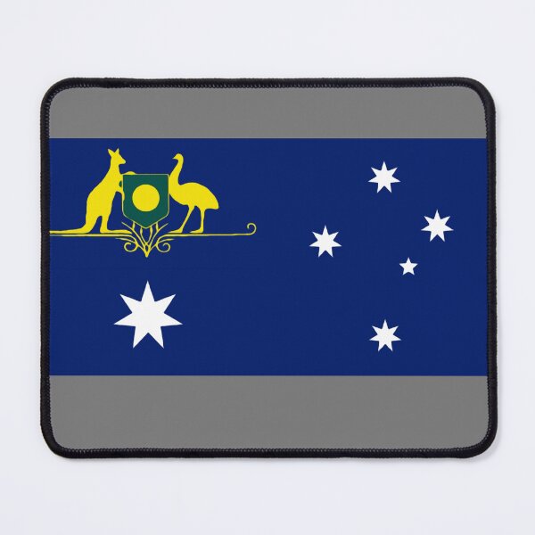 Item preview, Australia Flag design with coat of arms designed and sold by Kangaroo Sun.