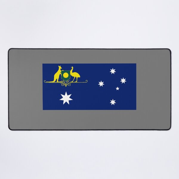Item preview, Australia Flag design with coat of arms designed and sold by Kangaroo Sun.