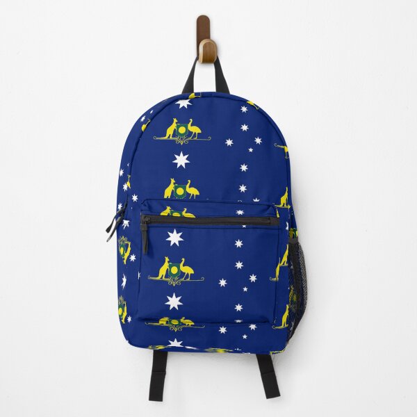 Item preview, Australia Flag design with coat of arms designed and sold by Kangaroo Sun.