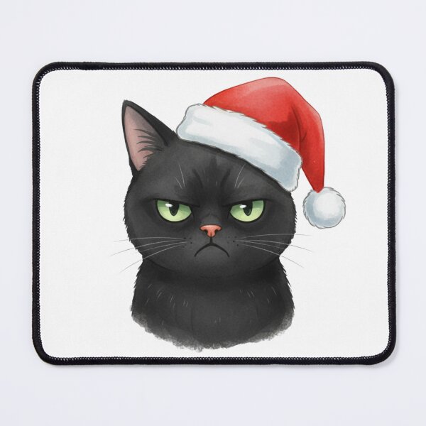 Item preview, Furry Friend Santa Hat Cat Dog Xmas designed and sold by 0606PM.