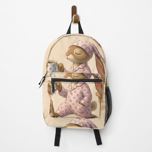Item preview, funny rabbit drinking coffee designed and sold by Mauswohn.