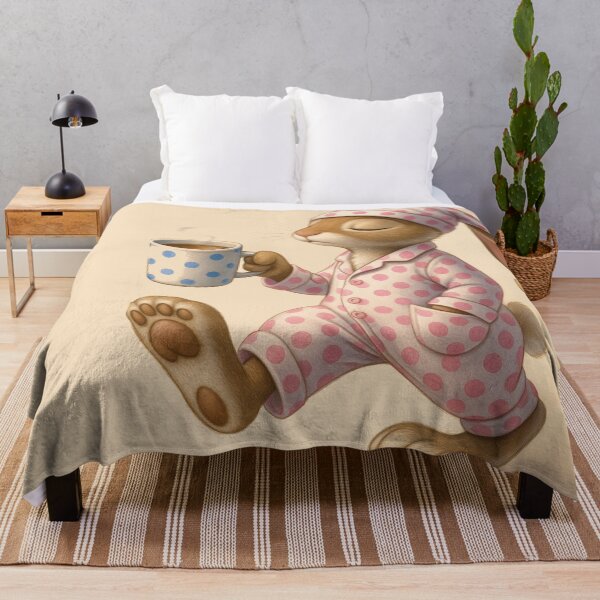 Item preview, conejo gracioso tomando café designed and sold by Mauswohn.