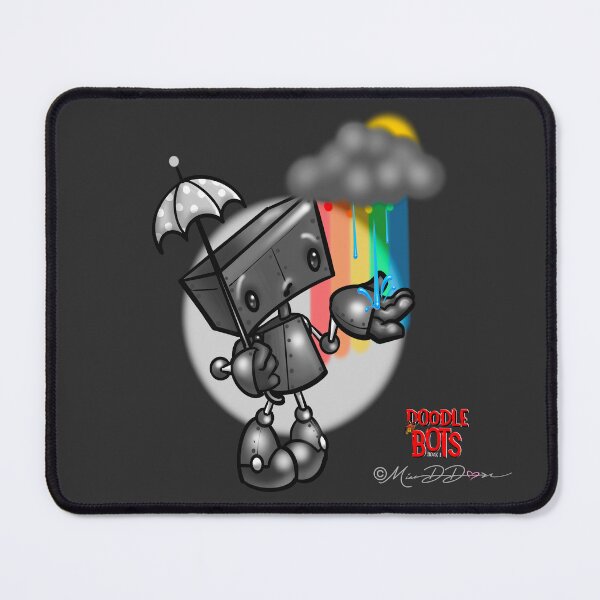 Item preview, Doodle Bots Book 1- Rainbow Bot designed and sold by MetroINKbooks.