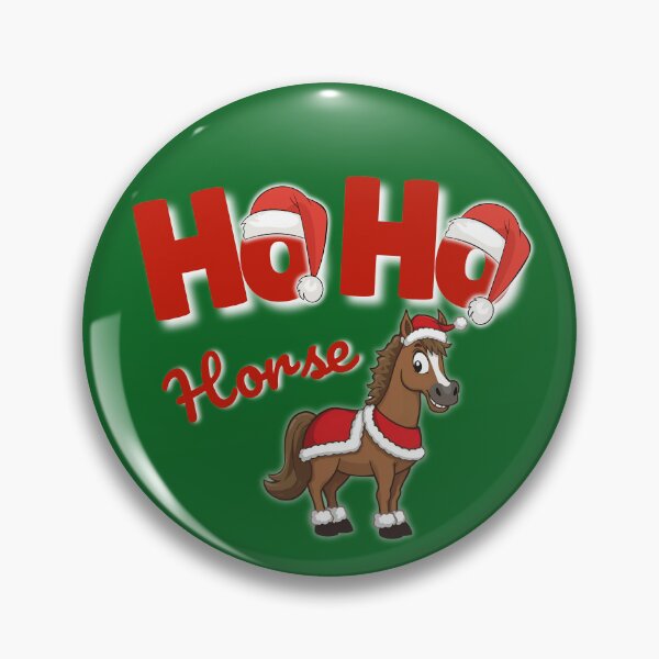 Item preview, Ho Ho Horse Funny Christmas Horse Gift – Holiday Pun for Horse Lovers designed and sold by Ivy-Triggs.