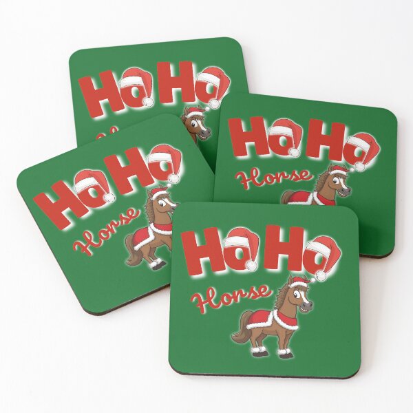 Item preview, Ho Ho Horse Funny Christmas Horse Gift – Holiday Pun for Horse Lovers designed and sold by Ivy-Triggs.