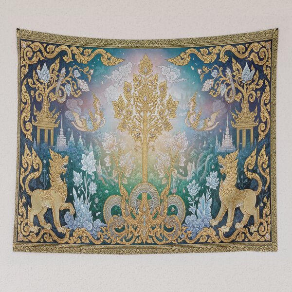 Item preview, Golden Majesty of Himmapan designed and sold by KhongKwan.