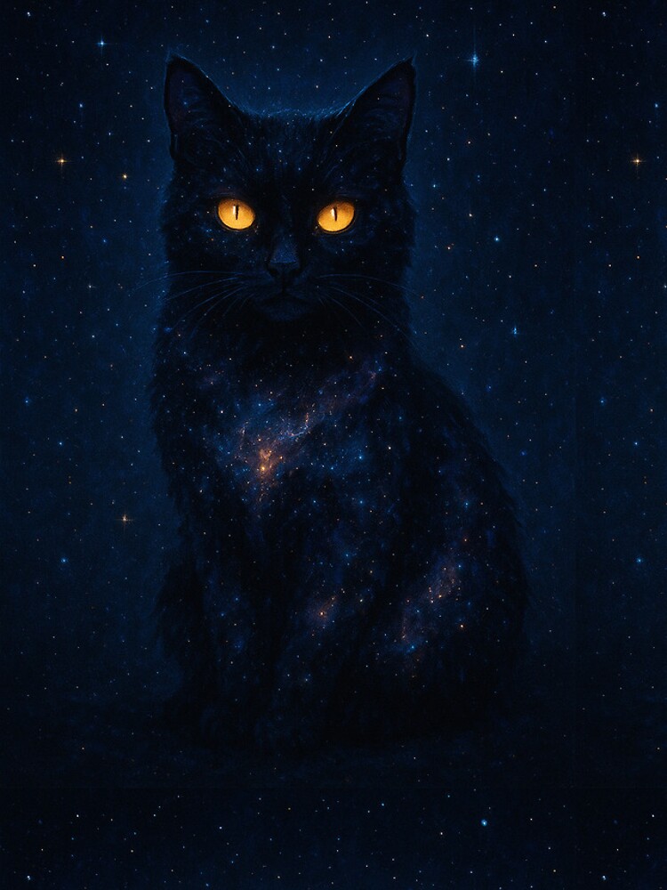 Thumbnail 5 of 5, iPhone Case, Galaxy cat designed and sold by methodsOG.