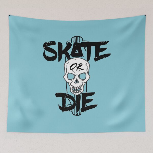 Item preview, Skateboard And Skull 2 designed and sold by oberdoofus.