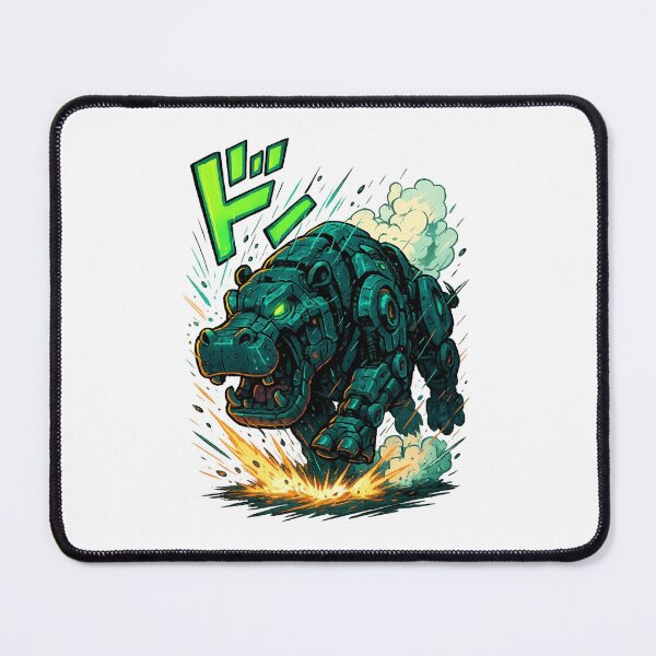 Item preview, Cyberpunk Mecha Hippo Charge designed and sold by derb darb.