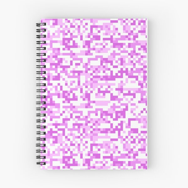 Item preview, Pixel Art-Bright Baby Pink Monochrome designed and sold by Fabricatemyart.