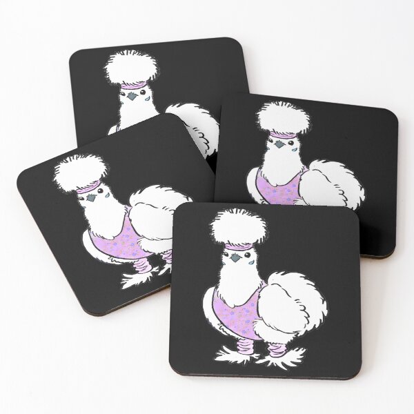 Item preview, Karen the Silkie Chicken designed and sold by bnvgkdxuo99.