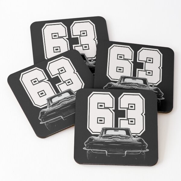 Item preview, old car front rear view with big year logo 1963 designed and sold by dalygali.