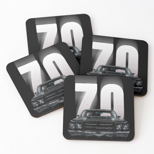 Item preview, old car front rear view with big year logo 1970 designed and sold by dalygali.
