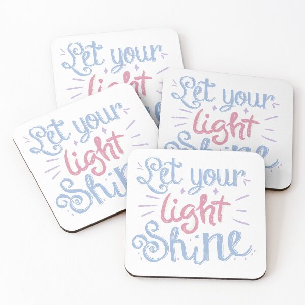 Item preview, Let Your Light Shine – Inspirational Typography with Gemstone Accents designed and sold by TeesHearts100.