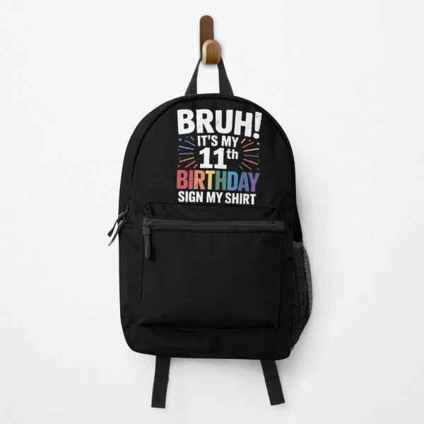 Item preview, Bruh Its My 11th Birthday Sign My 11 Year Bday Kids designed and sold by MicanCuteStore.