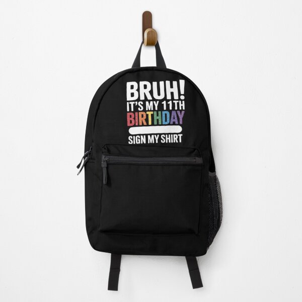 Item preview, Bruh It's My 11th Birthday Sign My 11 Year Old 5 designed and sold by MicanCuteStore.