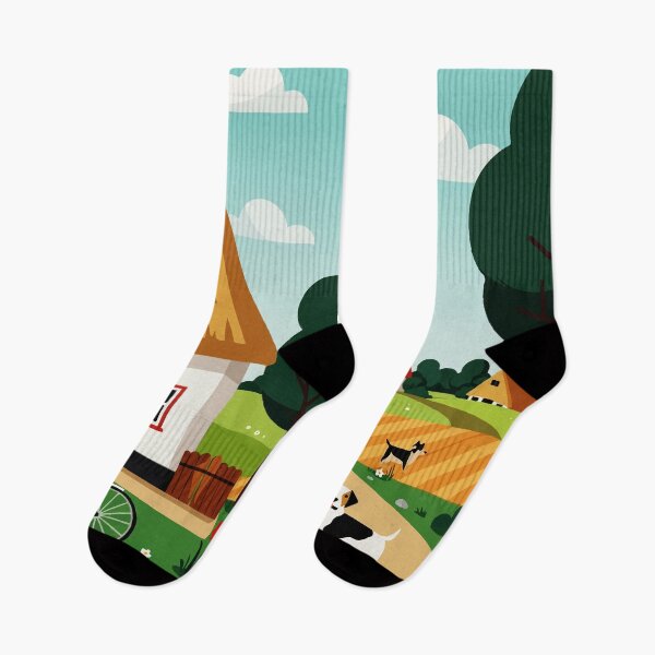 Item preview, Rural landscape designed and sold by Design4uStudio.