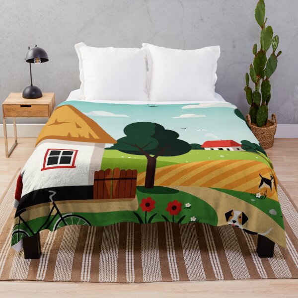 Item preview, Rural landscape designed and sold by Design4uStudio.