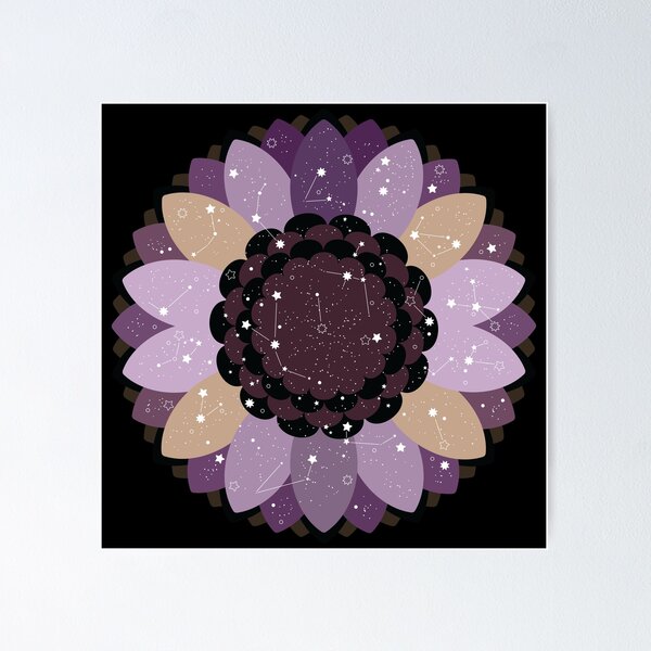 Item preview, Celestial Flower [demigender] designed and sold by deadbeatprince-typography.