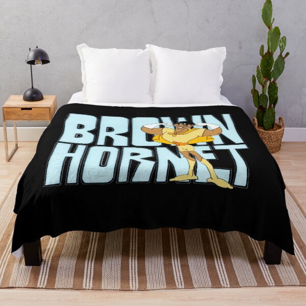 Item preview, Brown Hornet Vintage Blue designed and sold by TaylorCame.