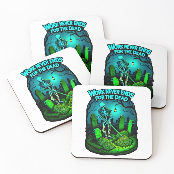 Item preview, Graveyard Shift – Work Never Ends for the Dead designed and sold by BlackPrintMrket.