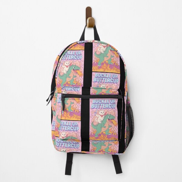 Item preview, Epic Cat Riding Dinosaur – Buckle Up Buttercup designed and sold by bnvgkdxuo99.
