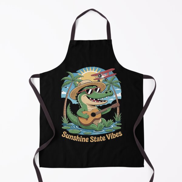 Item preview, Florida Vacation Sunshine State Vibes Alligator Souvenir designed and sold by PeteHomenick.
