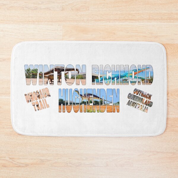Item preview, WINTON RICHMOND HUGHENDEN Dinosaur Trail Outback QLD designed and sold by Adam Gormley.