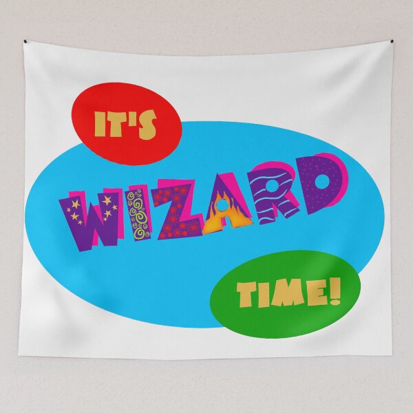 Item preview, It's WIZARD time! designed and sold by MakeMeASidekick.