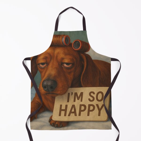 Item preview, funny dachshund on the bed designed and sold by Mauswohn.