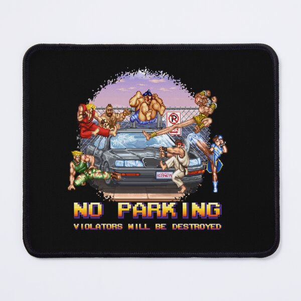 Item preview, Street Fighter No Parking Violators will be Destroyed designed and sold by jevyyNF.