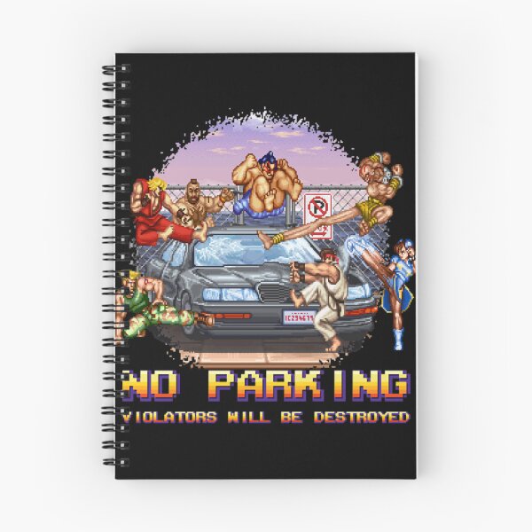 Item preview, Street Fighter No Parking Violators will be Destroyed  designed and sold by jevyyNF.