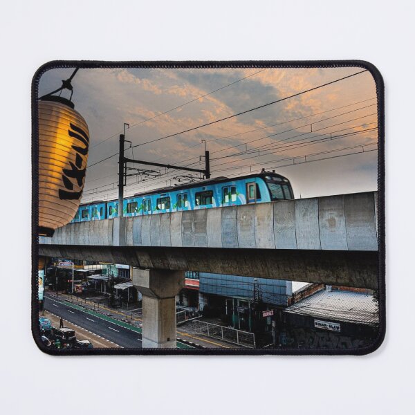 Item preview, Metro Train at Dusk designed and sold by ordinarylate.