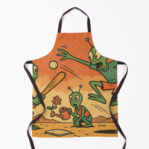 Item preview, funny aliens play baseball designed and sold by Mauswohn.