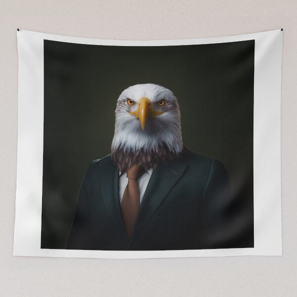 Artikelvorschau, Eagle Executive - Kraftvolle Symbolik in feiner Businesskleidung entworfen und verkauft von PhotoArt Thomas Klee.