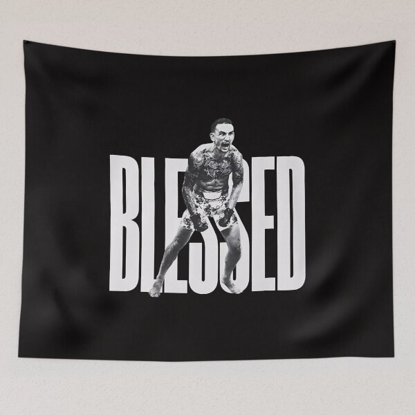 Item preview, Max Holloway Blessed designed and sold by MythicMosaics.