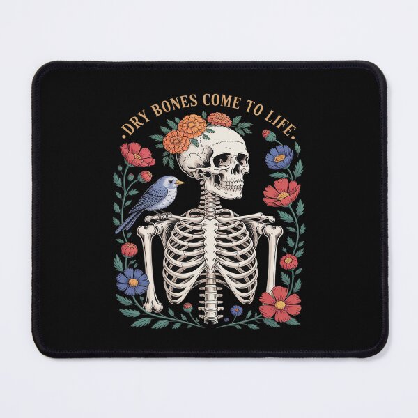 Item preview, Flower Skeleton Dry Bones Come To Life Floral designed and sold by Idarmotar.