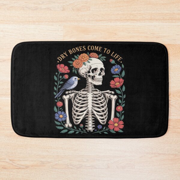 Item preview, Flower Skeleton Dry Bones Come To Life Floral designed and sold by Idarmotar.