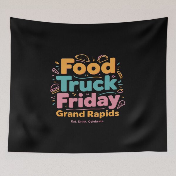 Item preview, Food Truck Friday Grand Rapids Michigan designed and sold by Idarmotar.